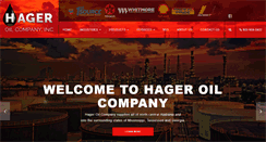 Desktop Screenshot of hageroil.com