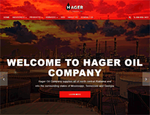 Tablet Screenshot of hageroil.com